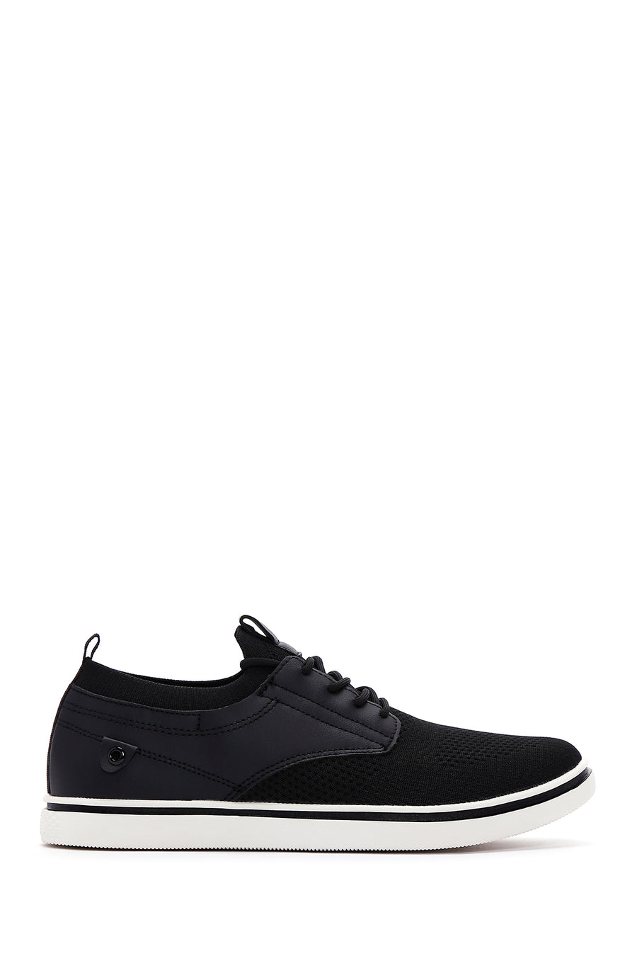Derimod Zero Men's Black Lace-Up Sneaker 24SFD69076F | Derimod