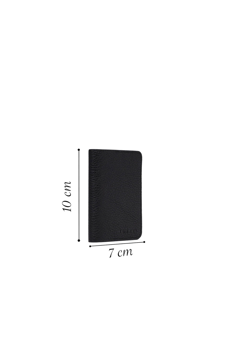 Men's Black Leather Cardholder