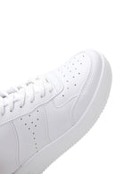 Women's White Thick Soled Sneaker | Derimod