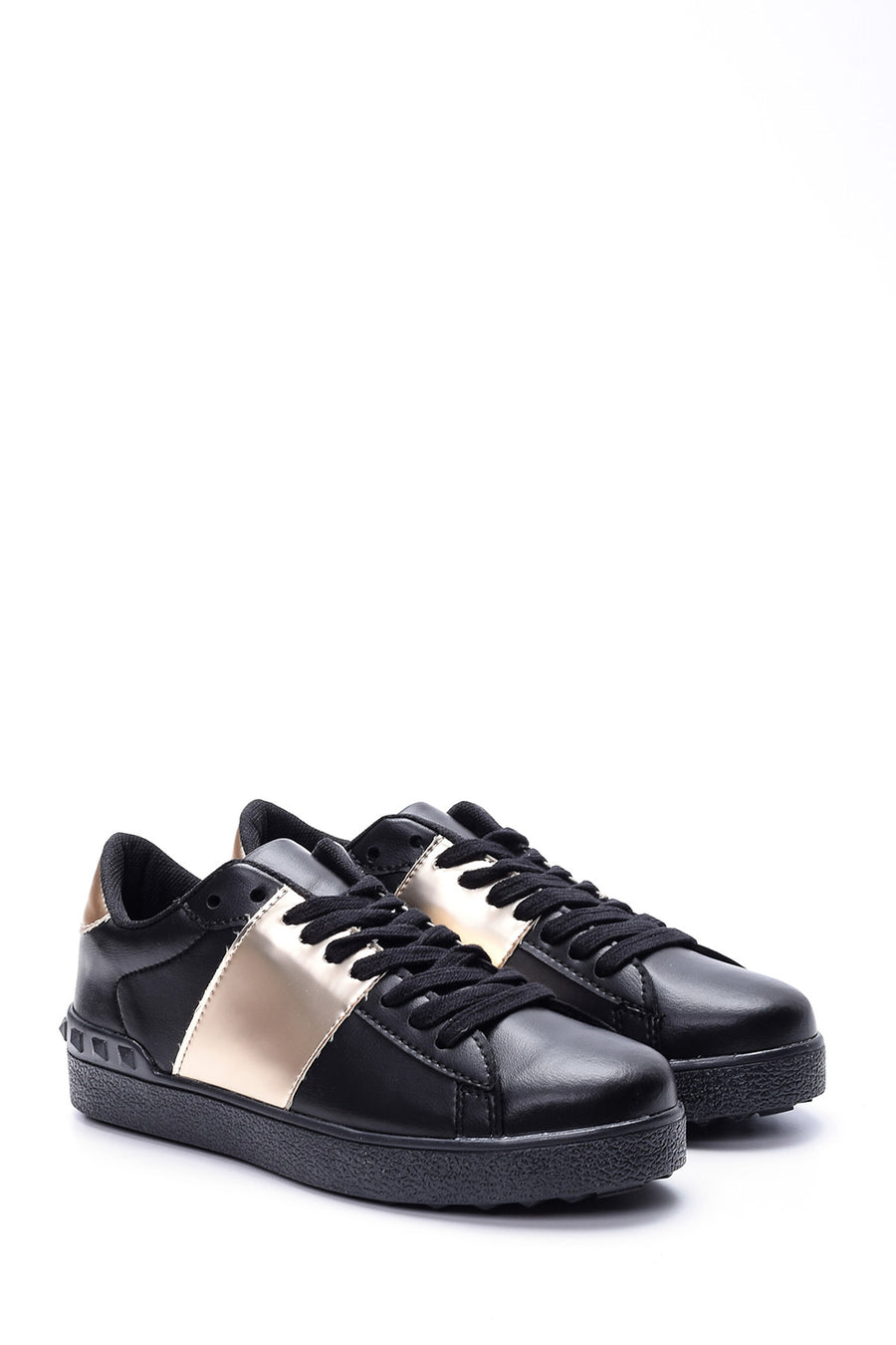 Kadın Gold Detaylı Sneaker