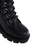 Women's Black Thick Soled Zippered Boots | Derimod