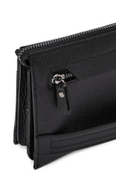 Men's Black Leather Handbag | Derimod