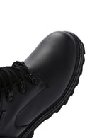 Caterpillar Men's Black Edina WP Waterproof Leather Boots | Derimod