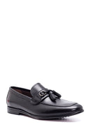 Men's Black Leather Classic Loafer | Derimod