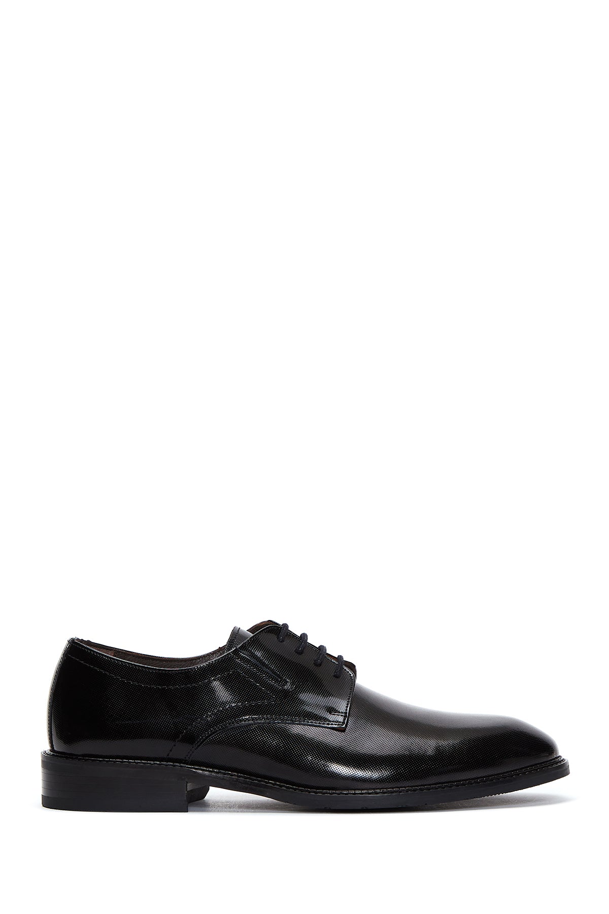 Men's Black Patent Leather Classic Shoes 23SFD652826 | Derimod