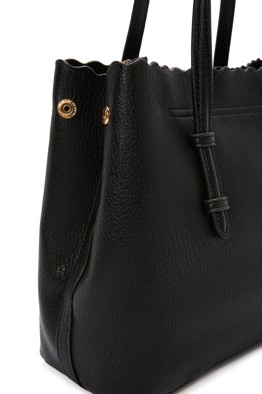 Women's Black Long Strap Shoulder Bag