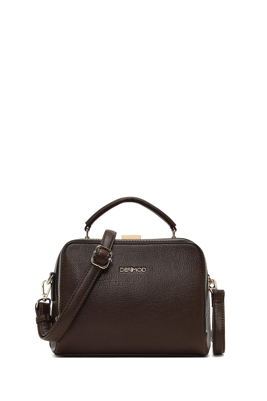 Woman Brown Long-Strap Shoulder Bag WB100013SF | Derimod
