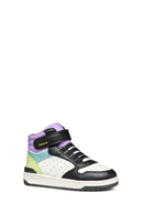 Geox Girls Multicolor Washiba Lace-Up Ankle Sneakers | Derimod