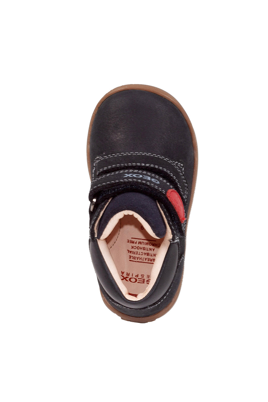 Geox Erkek Bebek Macchia Lacivert Bantlı Sneaker