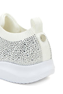 Derimod Zero Women's White Stone Sneaker | Derimod