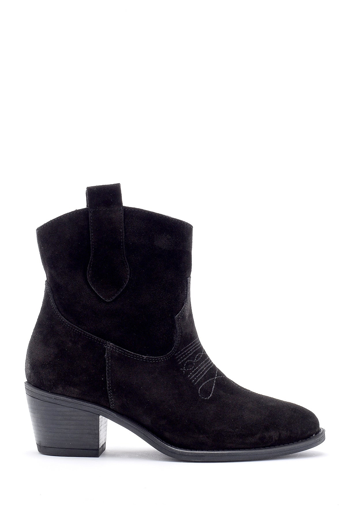 Women's Suede Leather Boots 20SFD242310 | Derimod