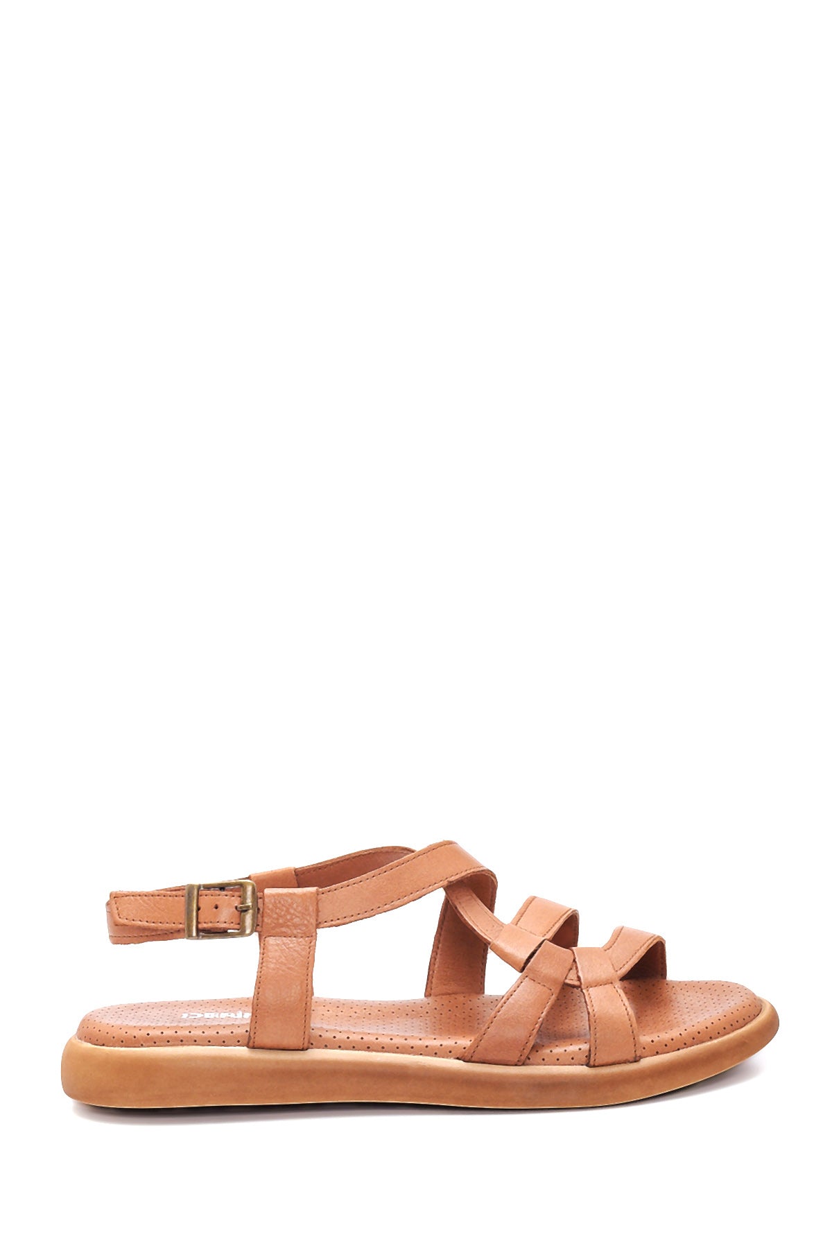 Women's Leather Comfort Sandals 22SFD360418 | Derimod