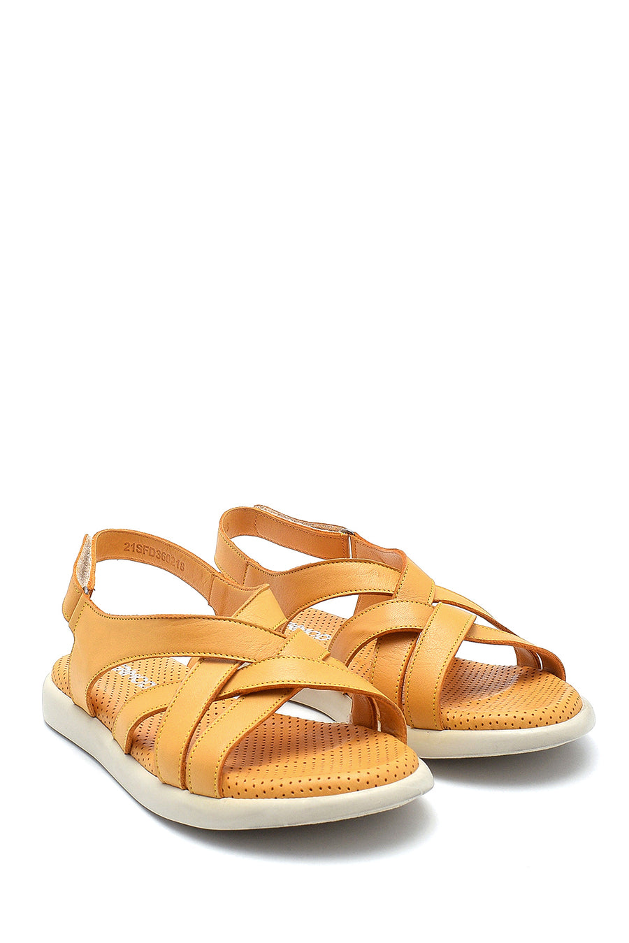 Women's Leather Strappy Sandals