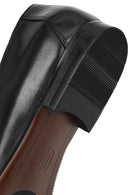 Derimod Black Erkek Siyah Deri Klasik Loafer | Derimod
