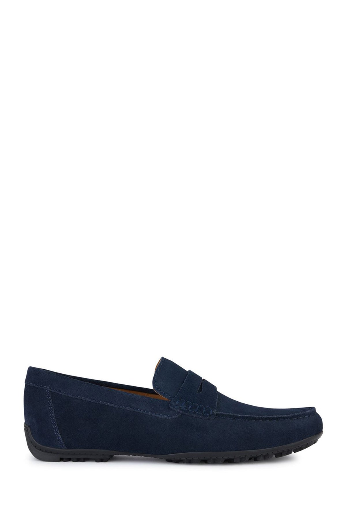 Geox Erkek Lacivert Kosmopolis + Grip Süet Deri Casual Loafer U35CFB00020C4064 | Derimod