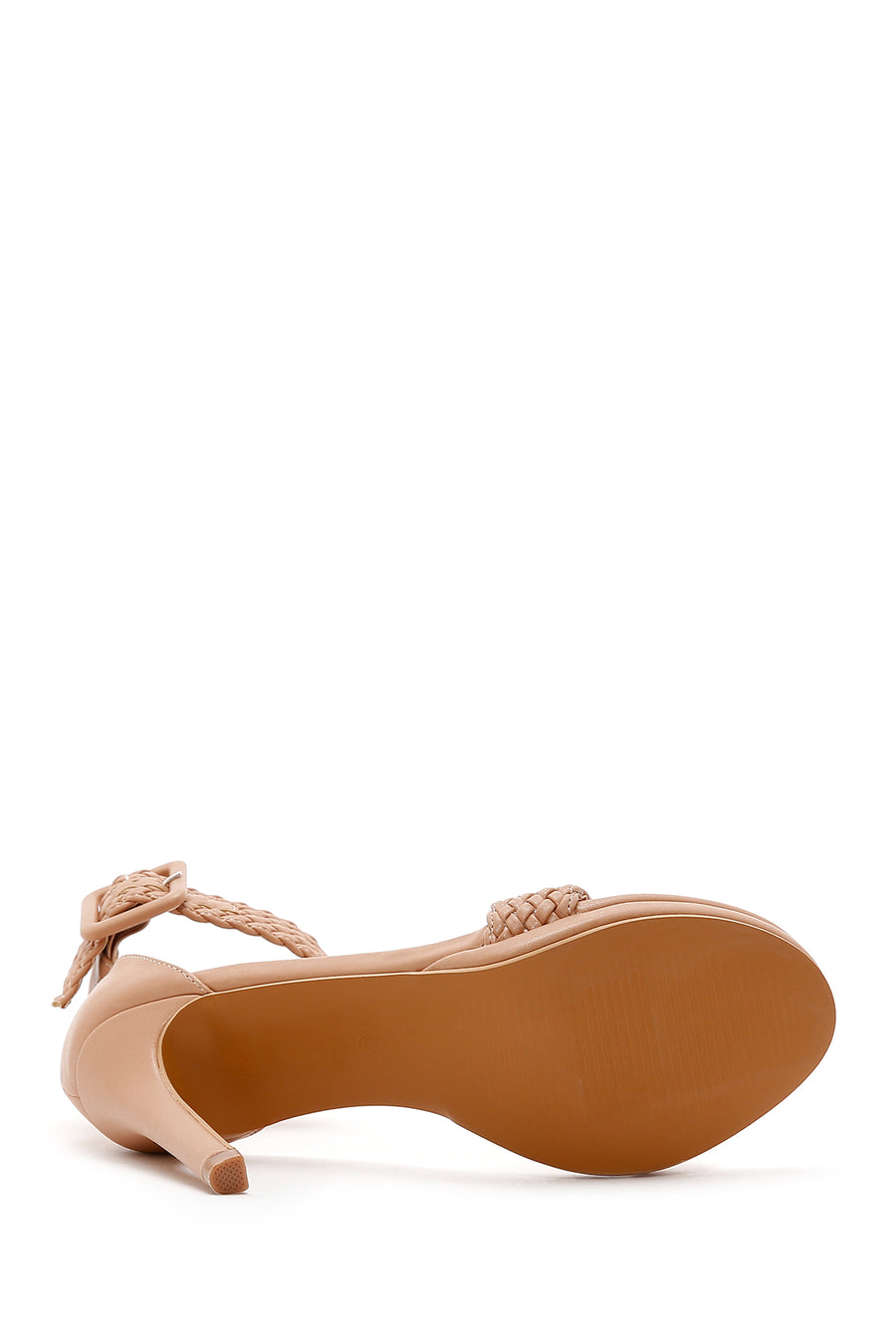 Women's Beige High Heel Sandals