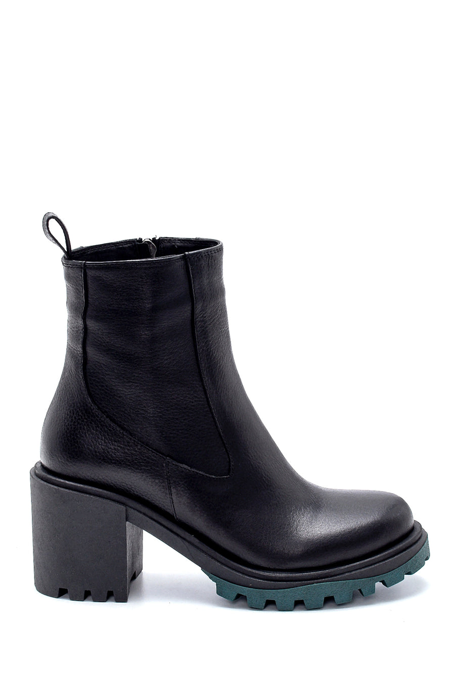 Women's Leather Heeled Boots 20WFD2255FT | Derimod
