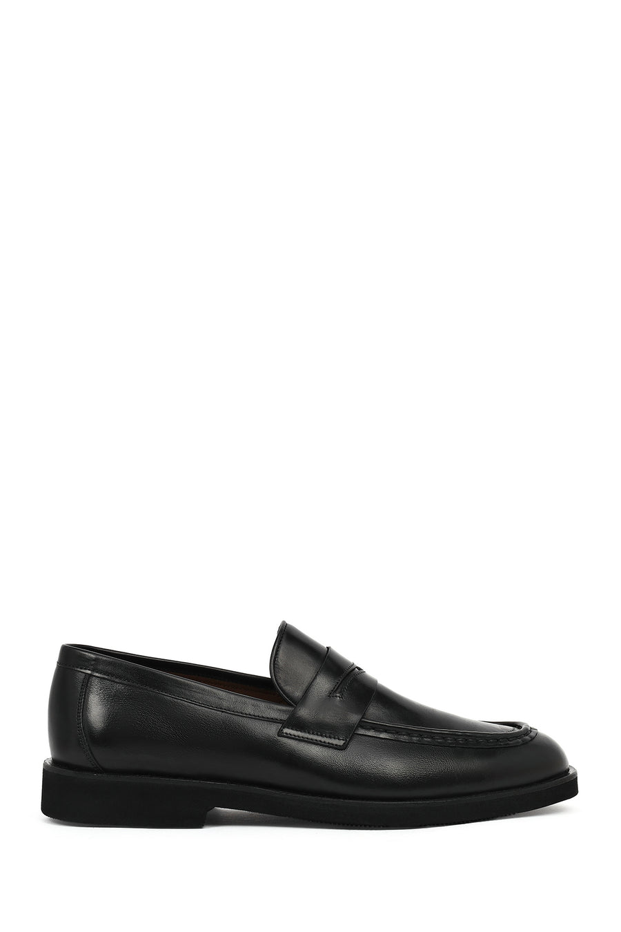 Men's Black Leather Classic Loafer 26SFD601818 | Derimod
