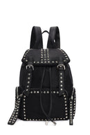 Women's Black Fabric Backpack | Derimod