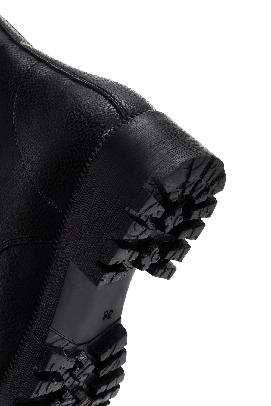 Women's Black Zippered Boots