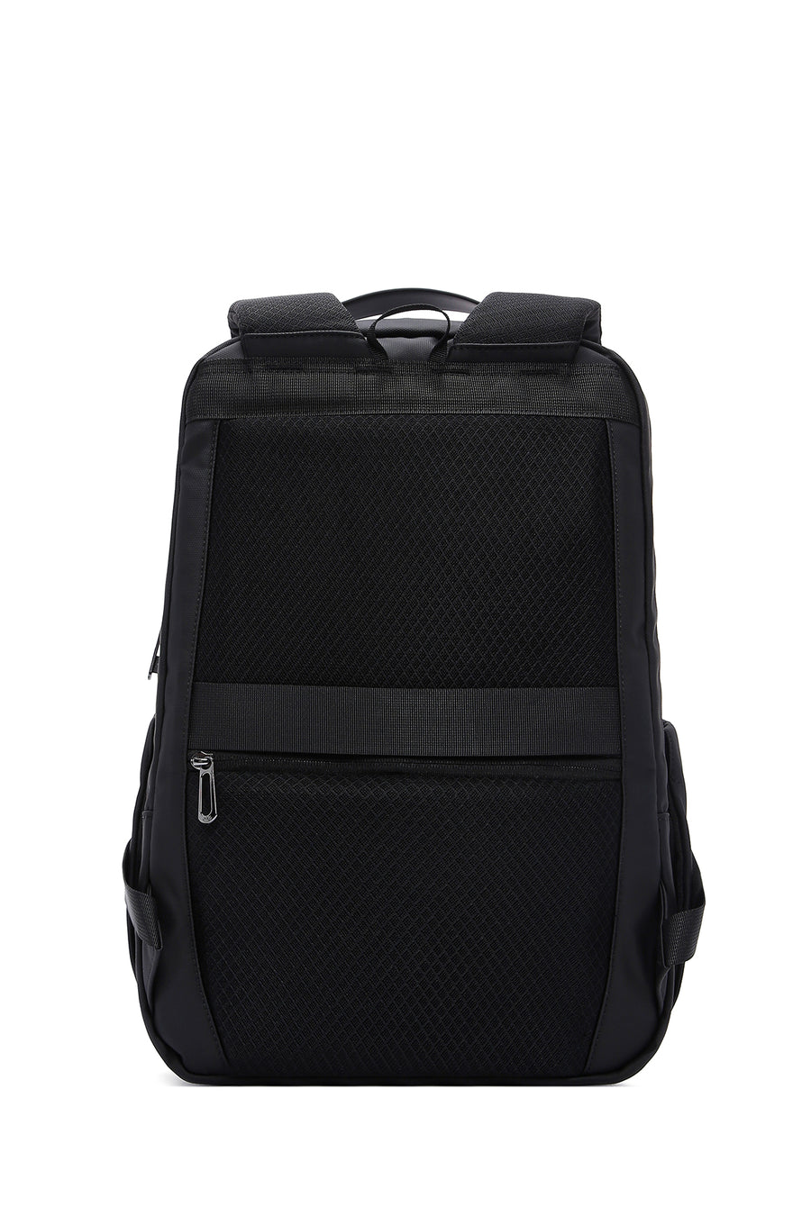 D-Pack Unisex Black Technological Fabric Hardcase Backpack