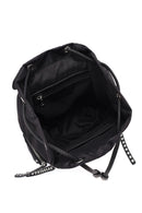 Women's Black Fabric Backpack | Derimod