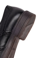 Male Black Lace-up Leather Casual Shoes | Derimod