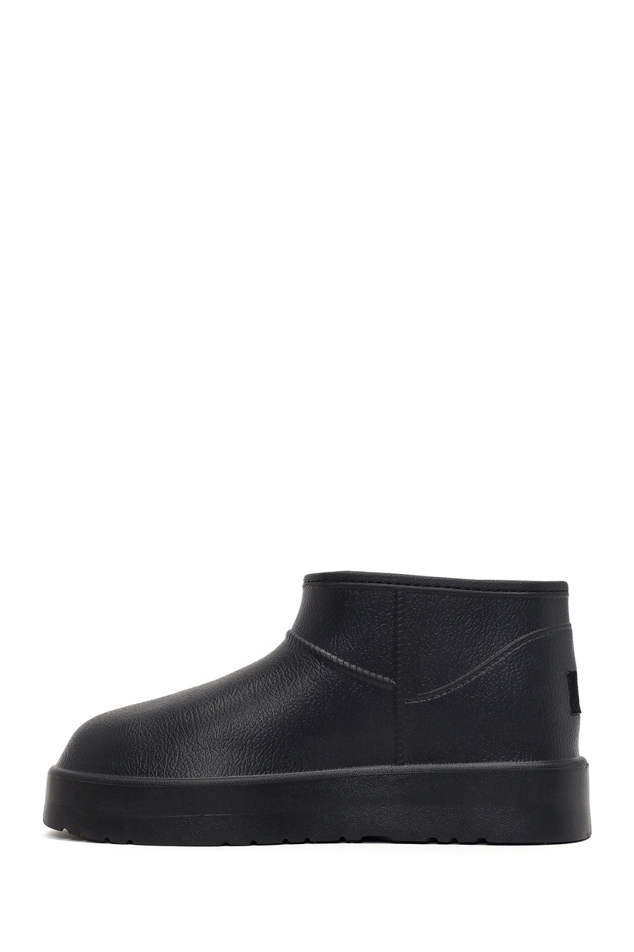 Women's Black Furry Teddy Boots