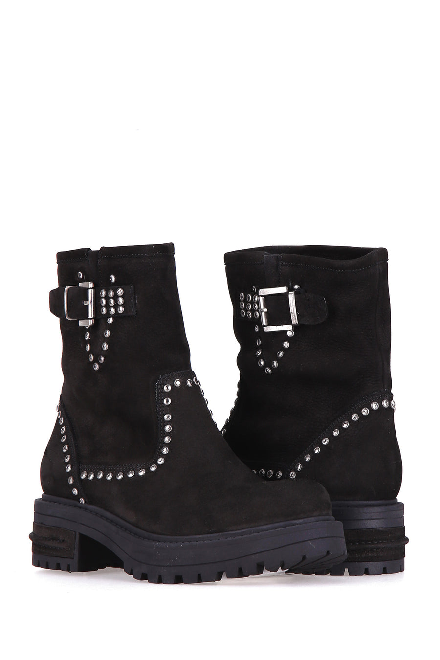 Women's Studded Suede Boots