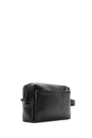 Men's Black Leather Handbag | Derimod