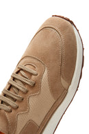 Erkek Vizon Deri Sneaker | Derimod