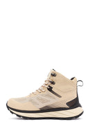 Women's Beige Lace-Up Outdoor Boots | Derimod