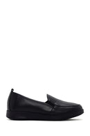 Women's Black Leather Comfort Shoes | Derimod