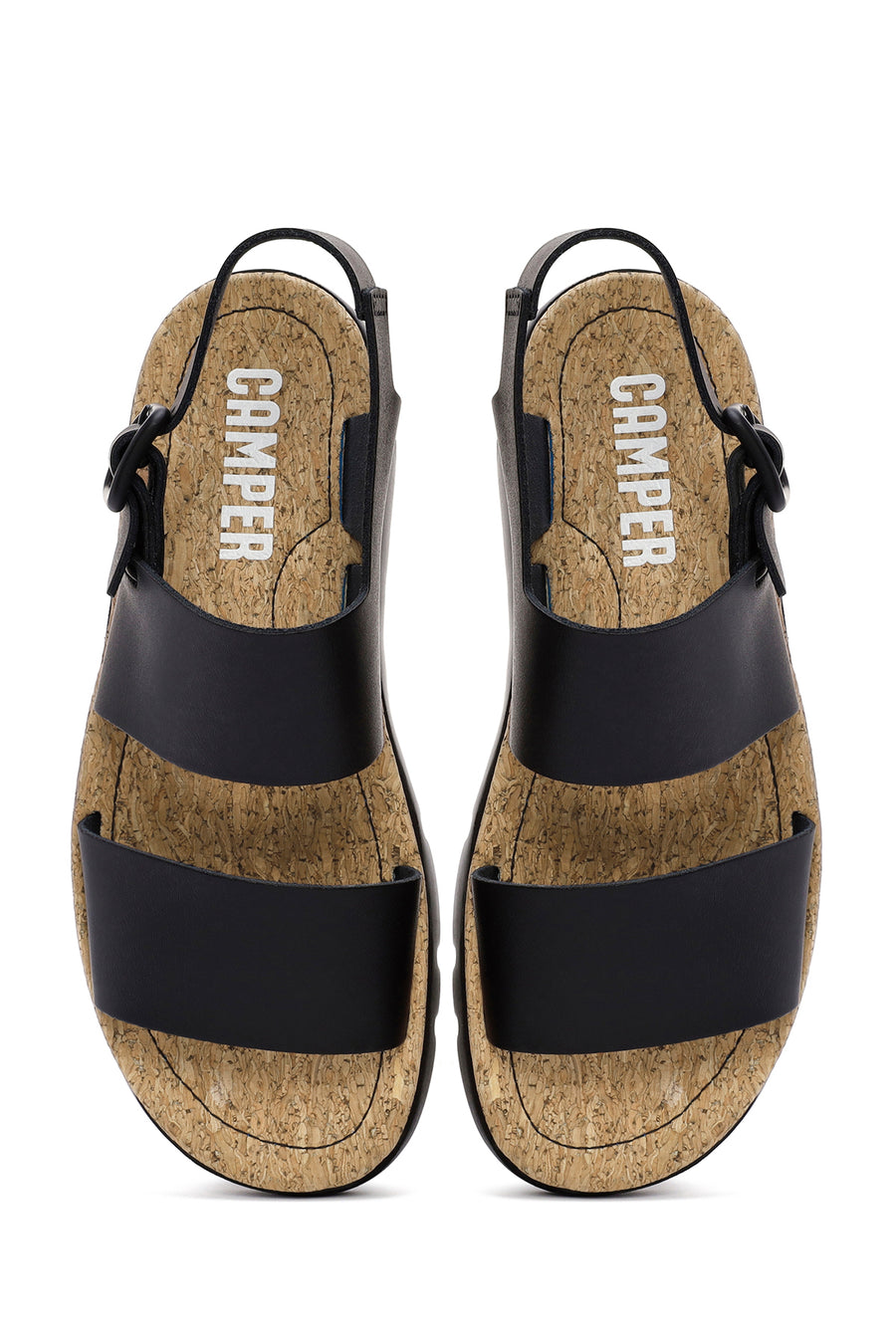 Camper Women's Black Oruga Sandals