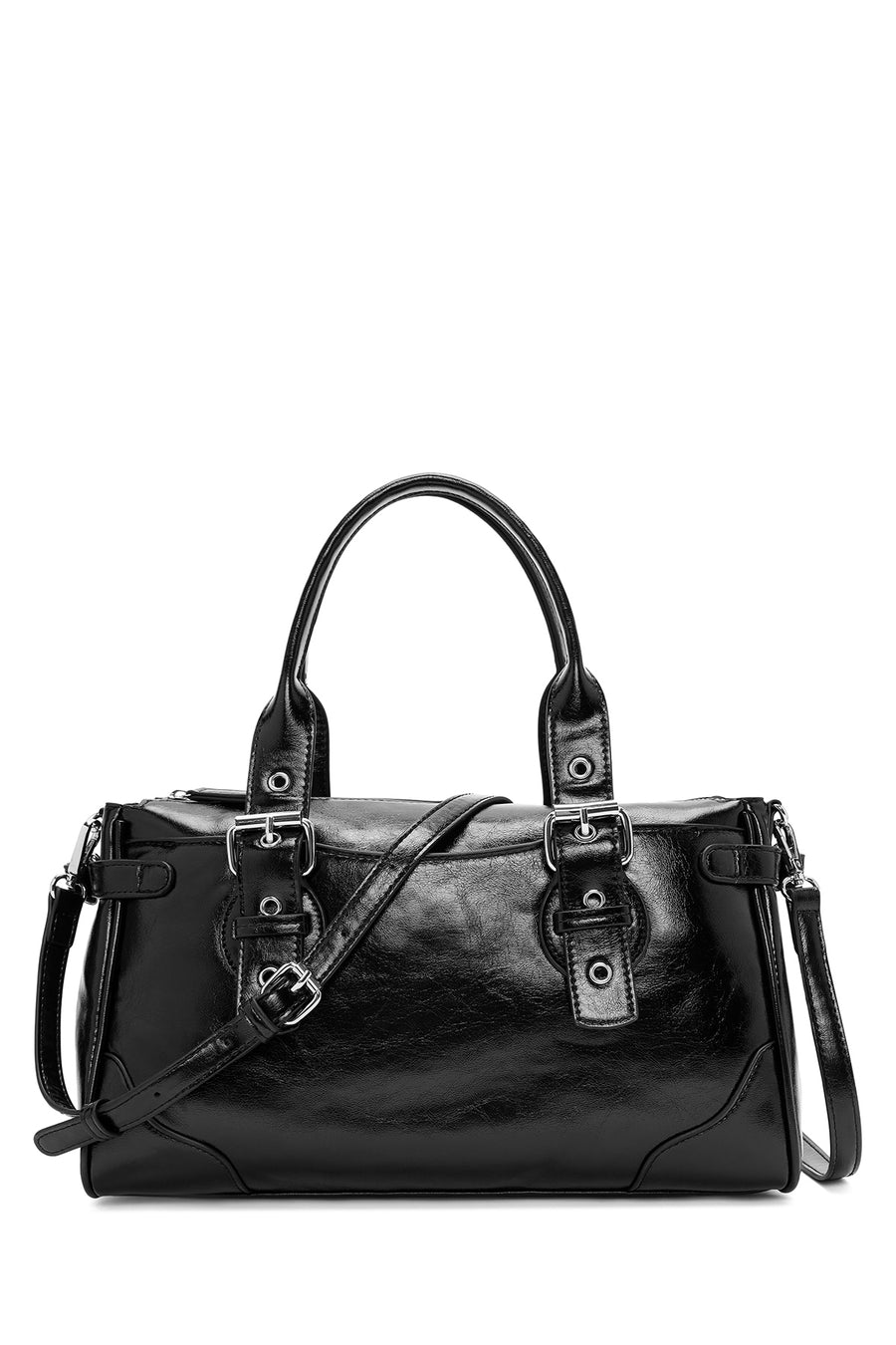 Women's Black Long Strap Casual Shoulder Bag 24WBD272218 | Derimod