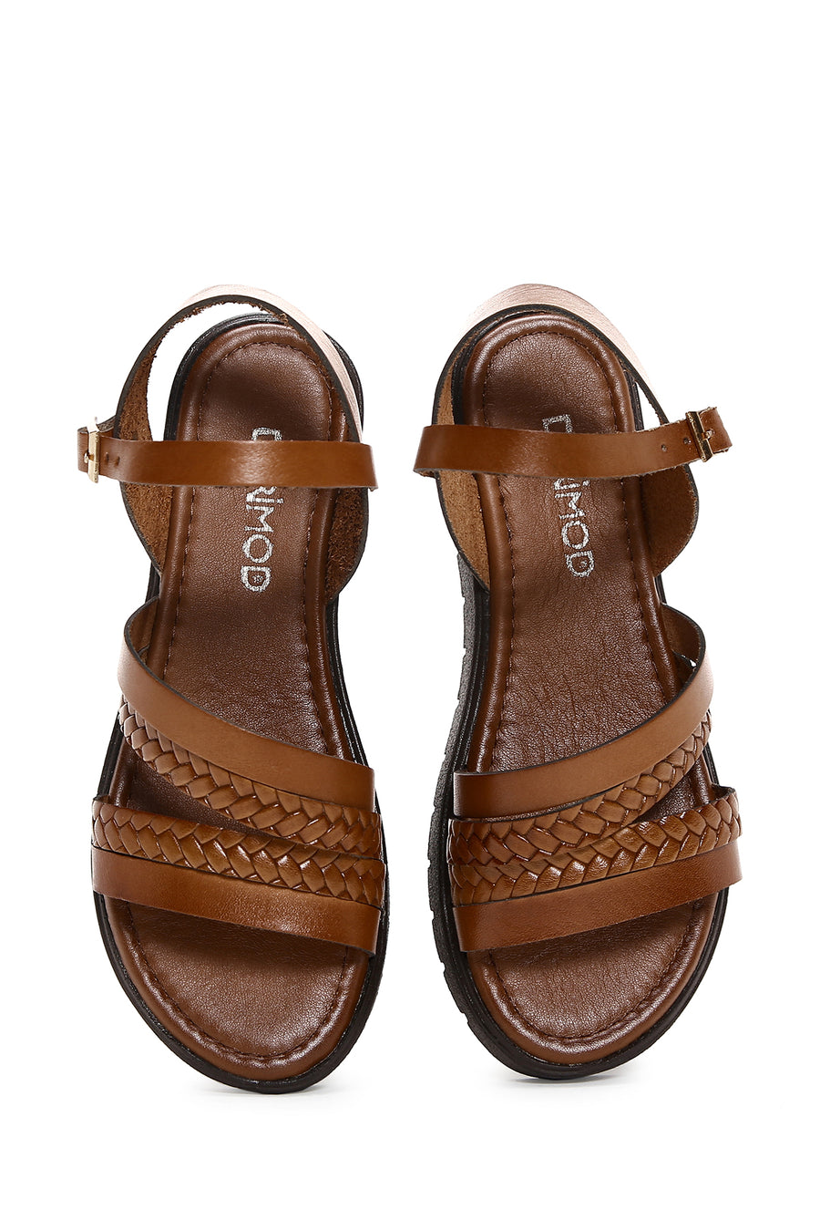 Women's Tan Leather Bodrum Sandals