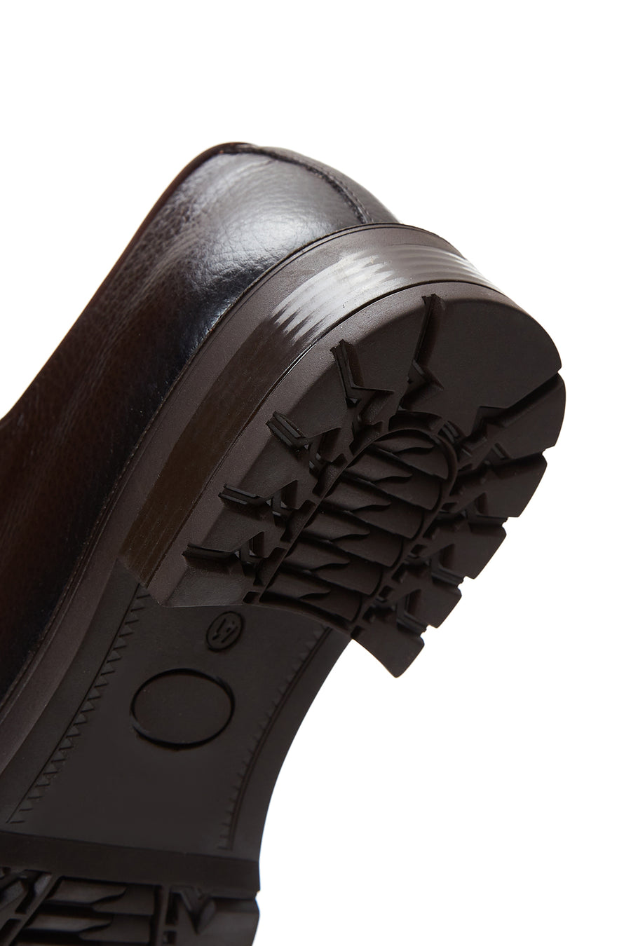 
Men's Brown Lace-Up Leather Classic Shoes

