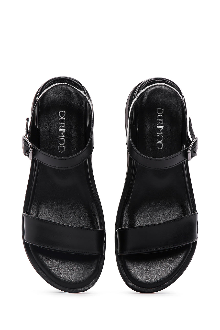 Women's Black Comfort Sandals