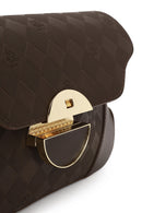 Woman Brown Printed Shoulder Bag | Derimod