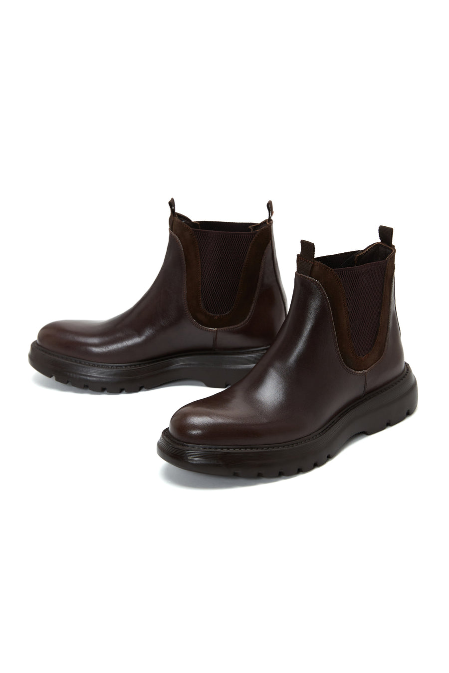 Men's Brown Leather Chelsea Boots