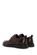 Derimod Fly Male Brown Lace-up Leather Casual Shoes | Derimod