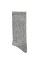 Men's Gray Cotton Socks | Derimod