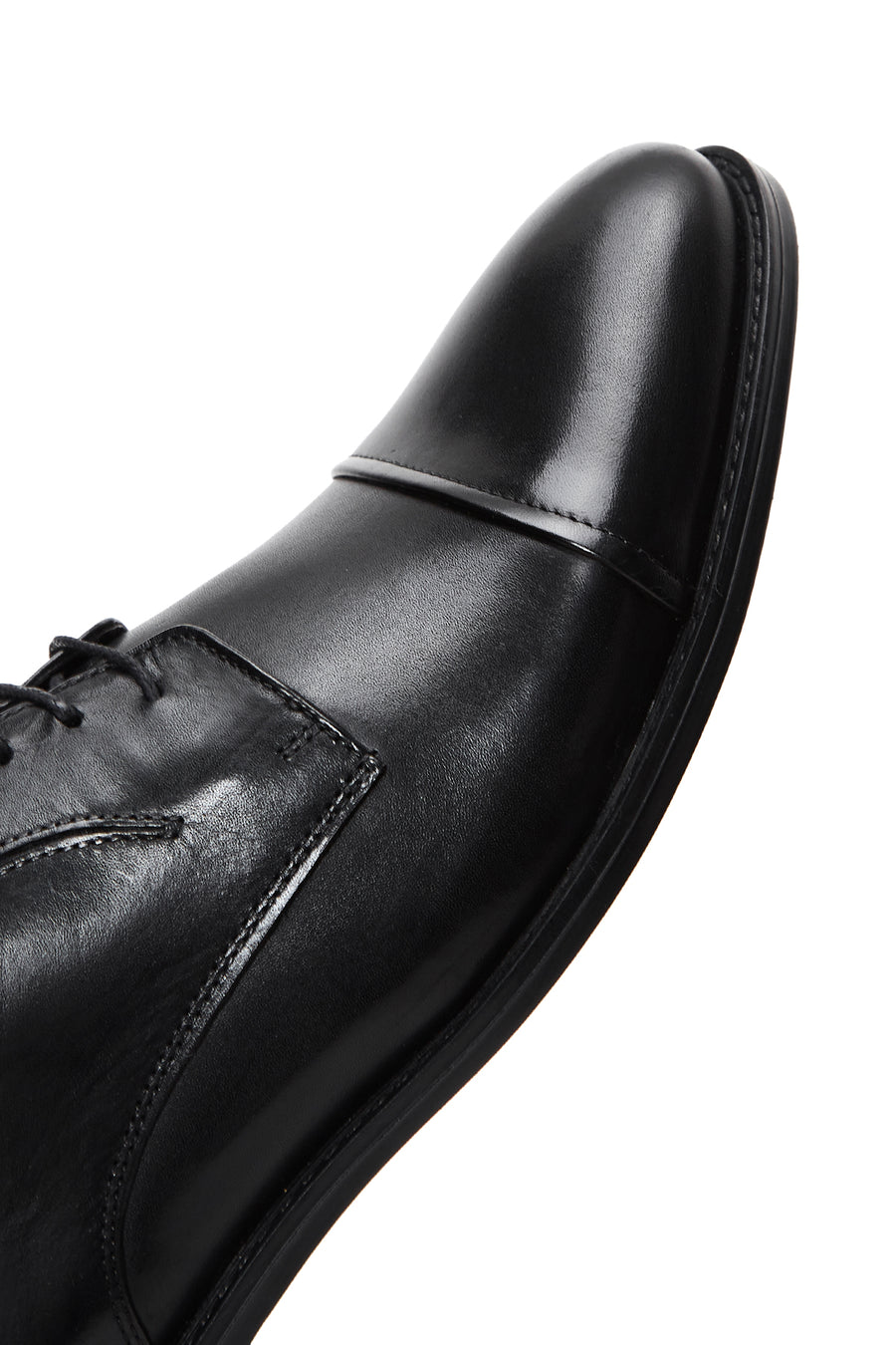 Men's Black Leather Classic Shoes
