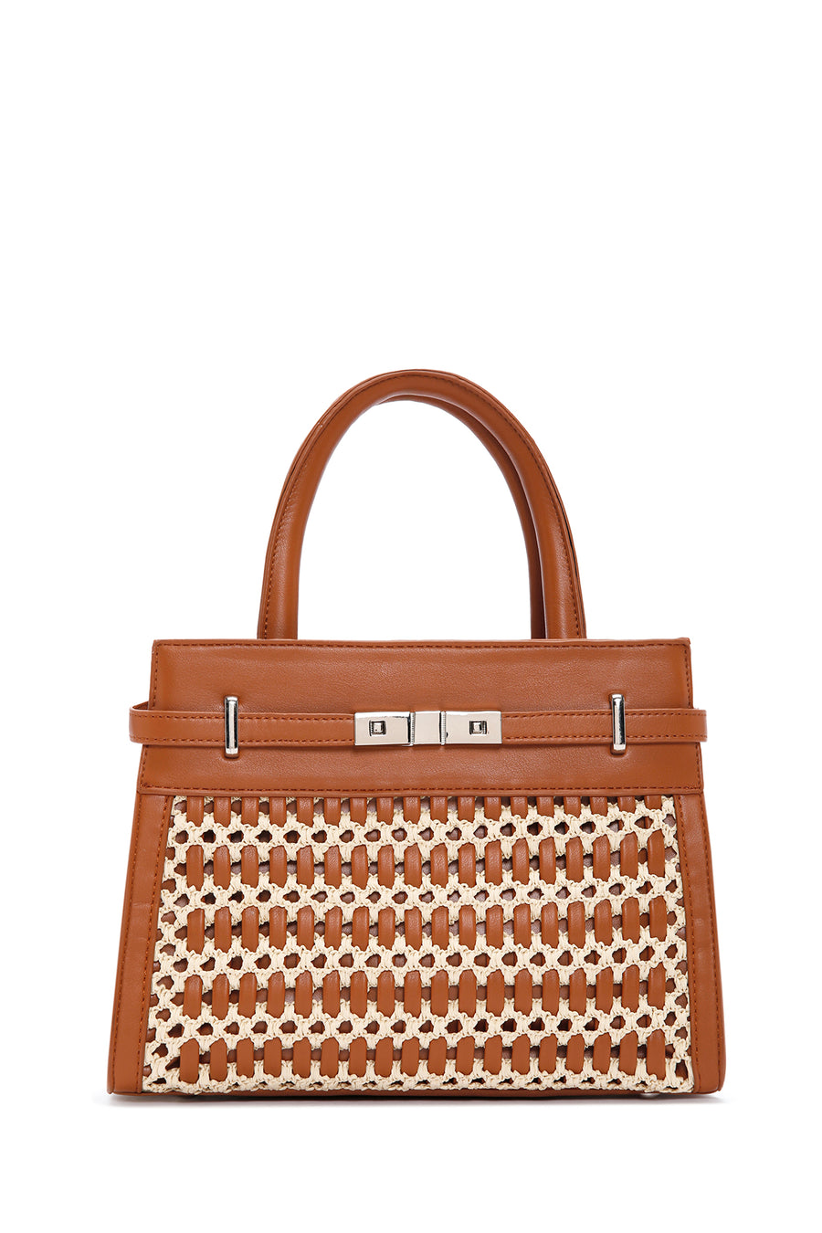 Women's Tan Long Strap Shoulder Bag