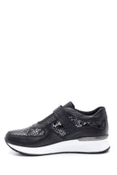 Women's Leather Snake Pattern Shoes | Derimod