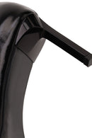 Woman Black Thin-Heeled Patent Leather Leather Stiletto | Derimod