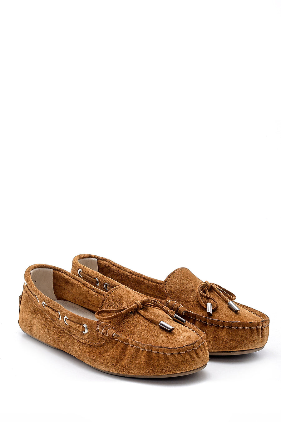 Kadın Süet Deri Loafer