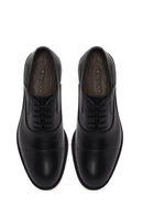 Male Black Lace-up Leather Casual Shoes | Derimod