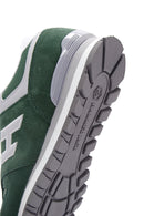 Hammer Jack Men's Green Suede Leather Colombia M Sneaker | Derimod