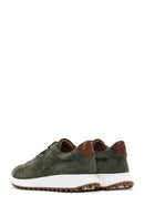 Men's Khaki Leather Oxford Shoes | Derimod